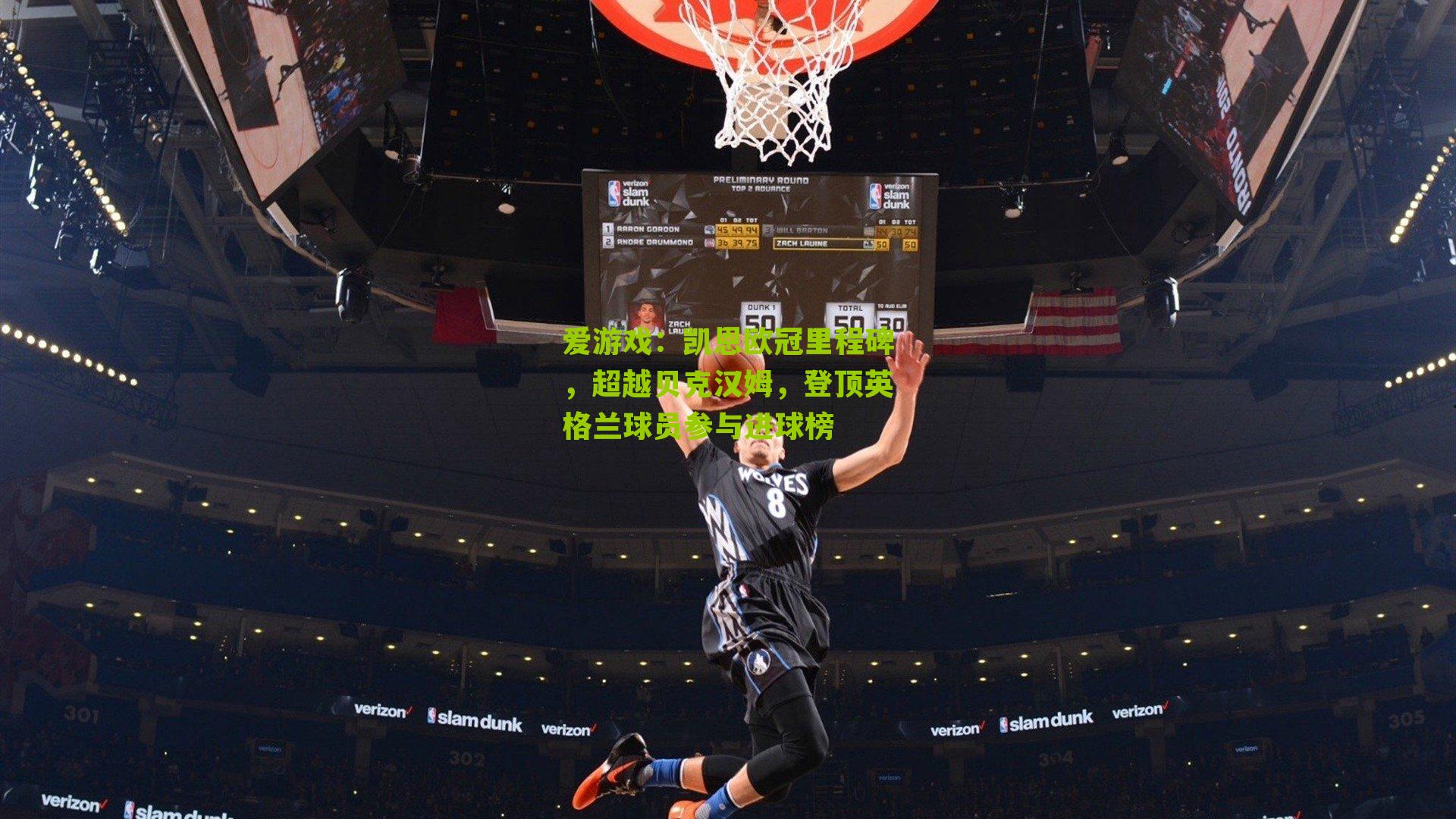 凯恩欧冠里程碑，超越贝克汉姆，登顶英格兰球员参与进球榜